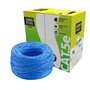 Cabo Lan U/utp Cat.5e 24 Awg, 4 Pares, Cmx 305m, 100% Cobre, Azul