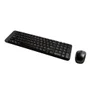Kit Teclado E Mouse Logitech Mk220, Sem Fio, ABNT2, Preto - 920-004431-C