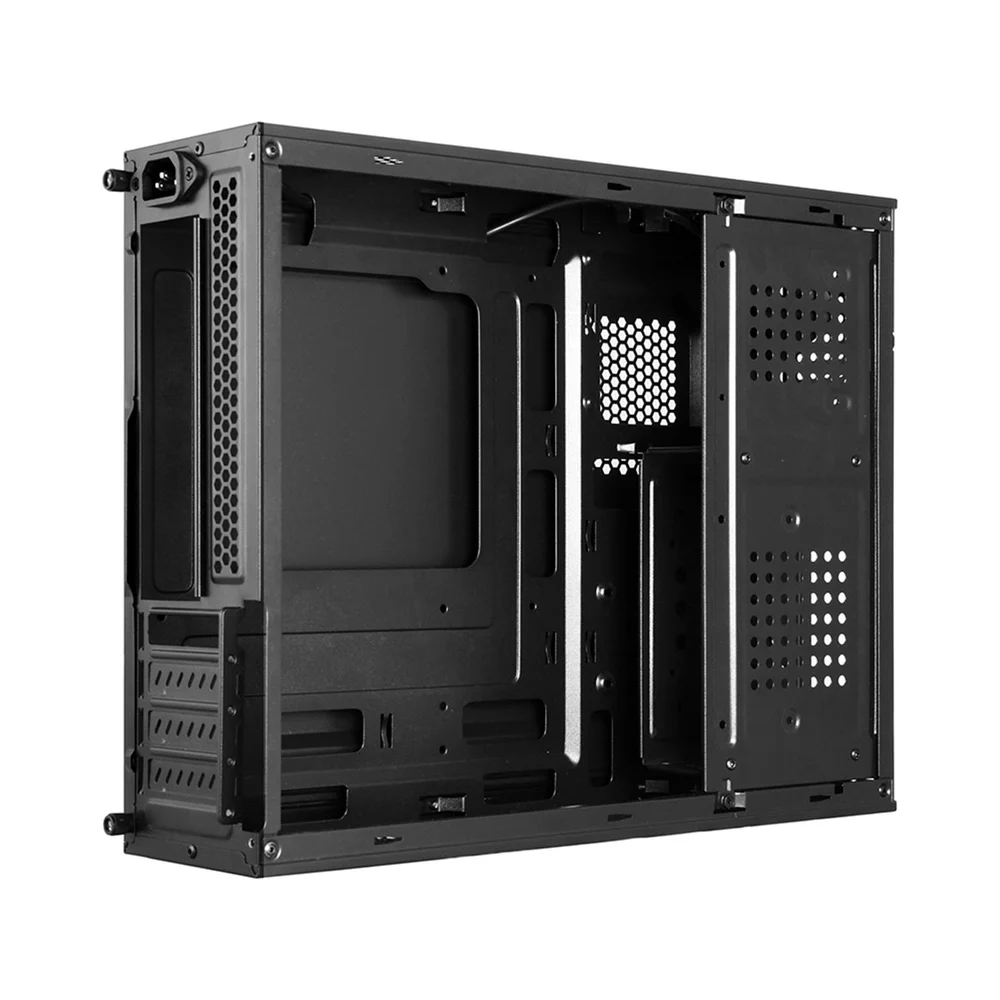 Gabinete Slim C3tech Dt-100bk, Micro-atx, C/ Fonte 200w Gabinete Slim C3tech Dt-100bk, Micro-atx, C/ Fonte 200w