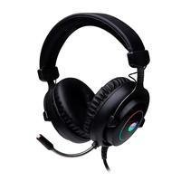 Headset Gamer Dazz Immersion Pro, LED RGB, 7.1 Som Surround, 40mm, USB, Compatibilidade  PC, Ps3 E Ps4, Preto - 62000023