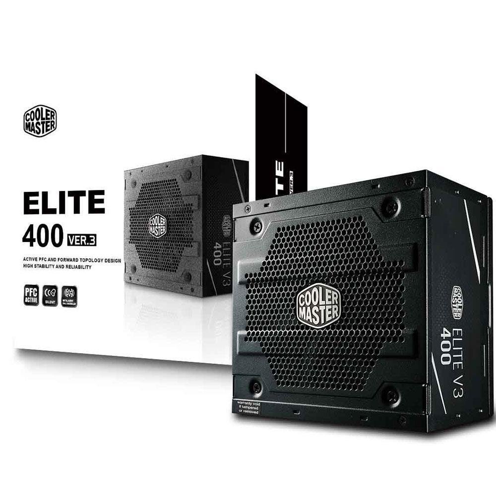 Fonte 400W Cooler Master Elite 400 Kabum