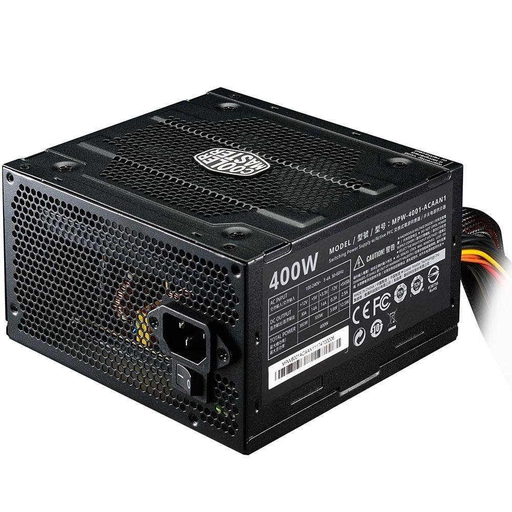 Fonte 400W Cooler Master Elite 400 Kabum