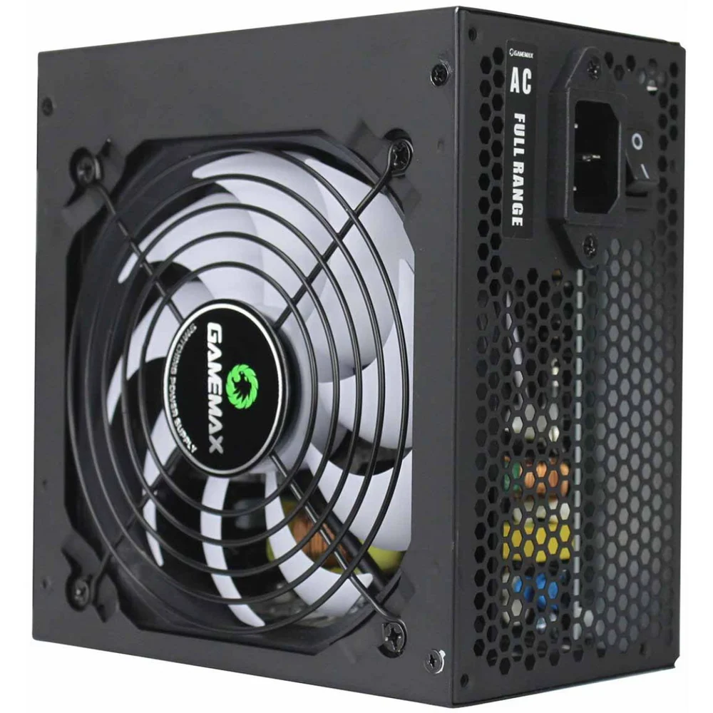 Fonte Gamemax, 400W, 80 Plus Bronze, Box - GP400A Fonte Gamemax, 400W, 80 Plus Bronze, Box - GP400A