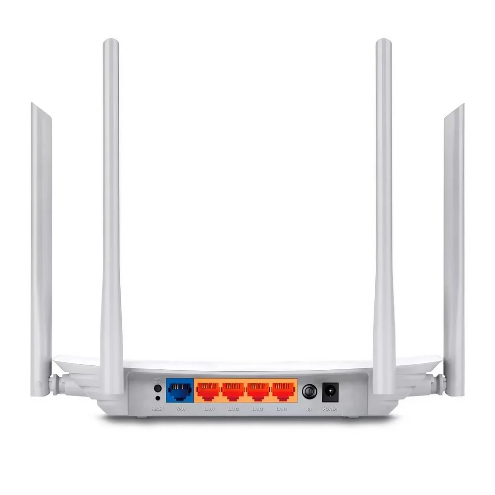 Roteador Tp-link Archer C50w Ac1200 Wireless Dual Band 2,4/5ghz C/ 4 Antenas Fixas Roteador Tp-link Archer C50w Ac1200 Wireless Dual Band 2,4/5ghz C/ 4 Antenas Fixas