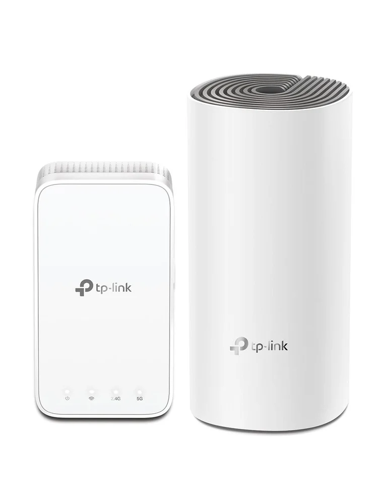 Roteador Tp-link AC1200 Wi-fi Mesh Deco M3 Dual Band 2 Portas, WAN/LAN Com 2 Unidades - Branco