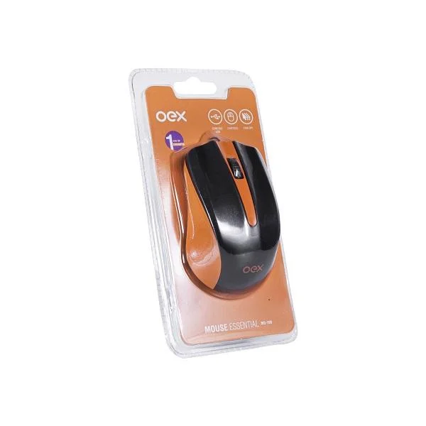 Mouse Optico Com Fio Essential Usb Kabum
