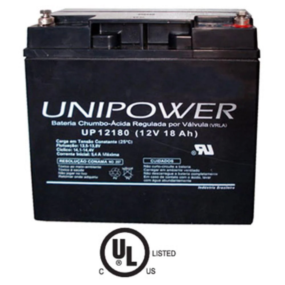 Bateria Unipower Para Nobreak M5, 12v, 18.0ah - Up12180-06c029