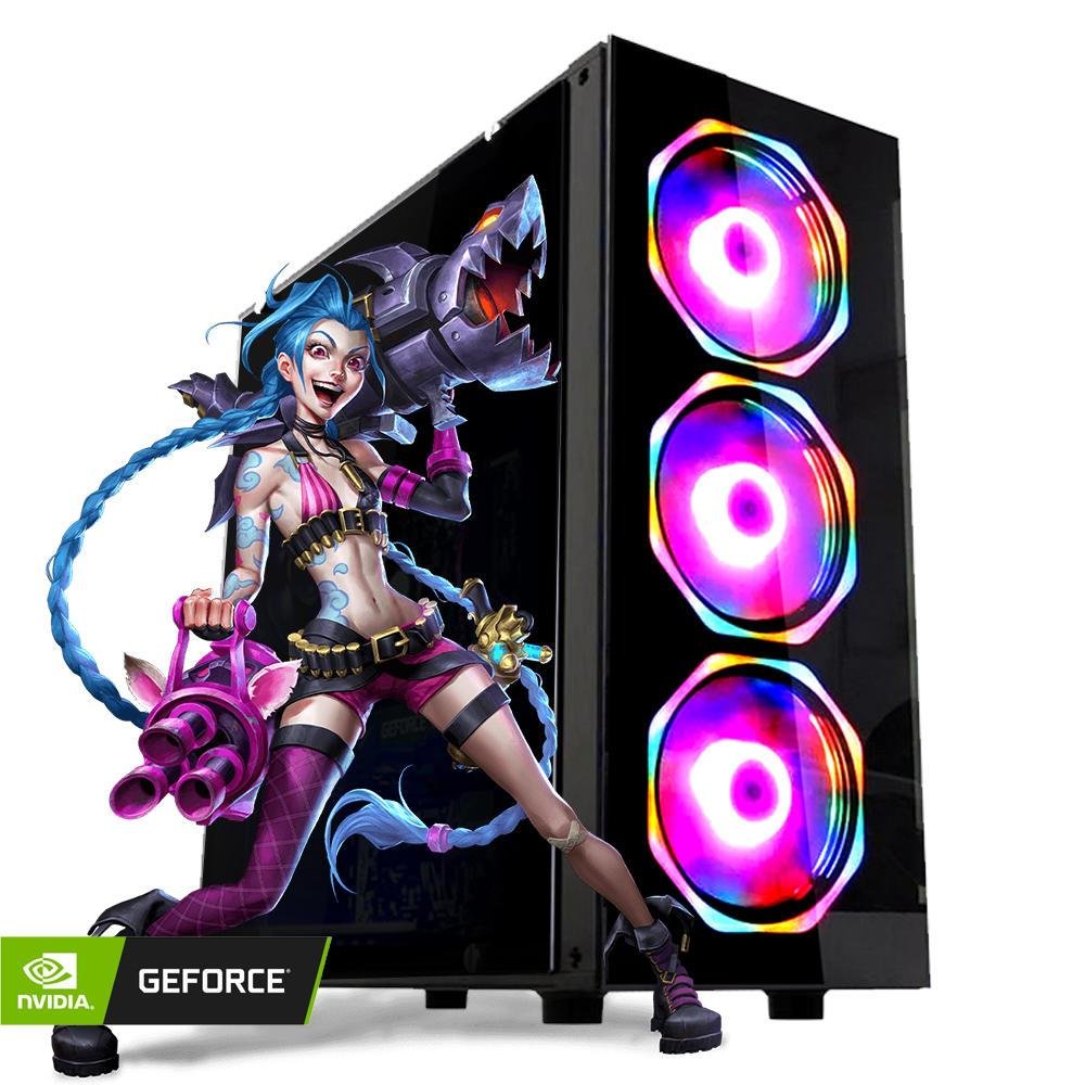 PC Gamer Intel Core I7 GTX 1650 SSD 480GB KaBuM
