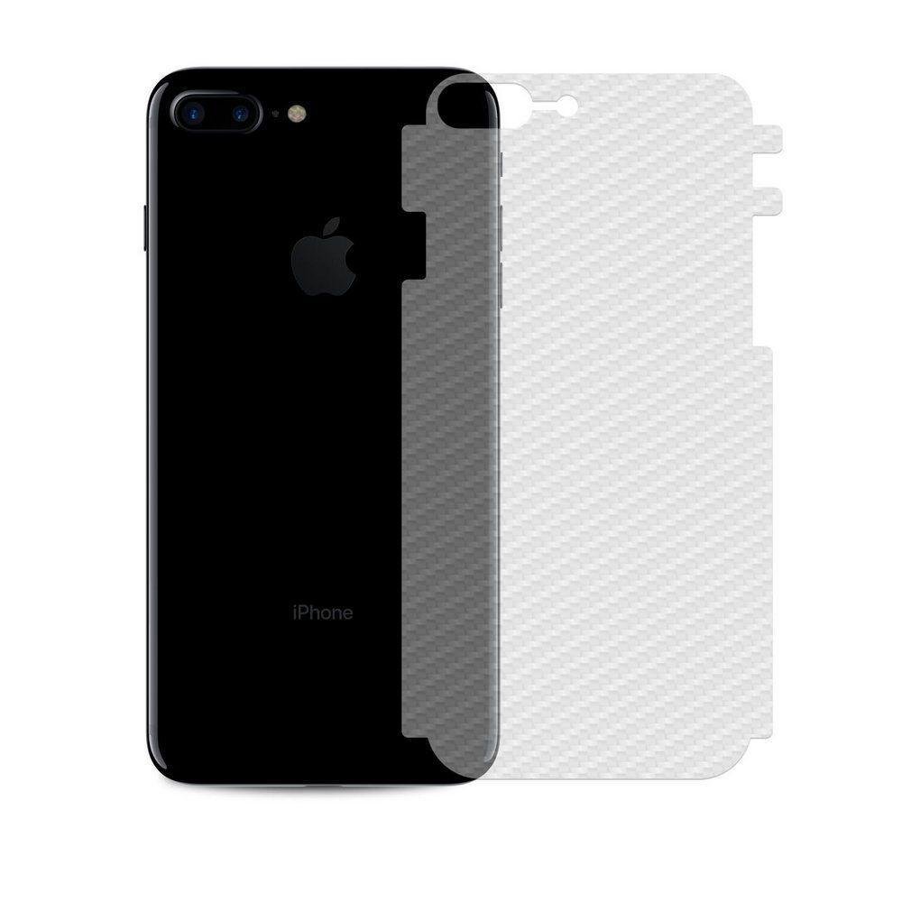 Película Traseira Fibra De Carbono Transparente iPhone 8 Plus