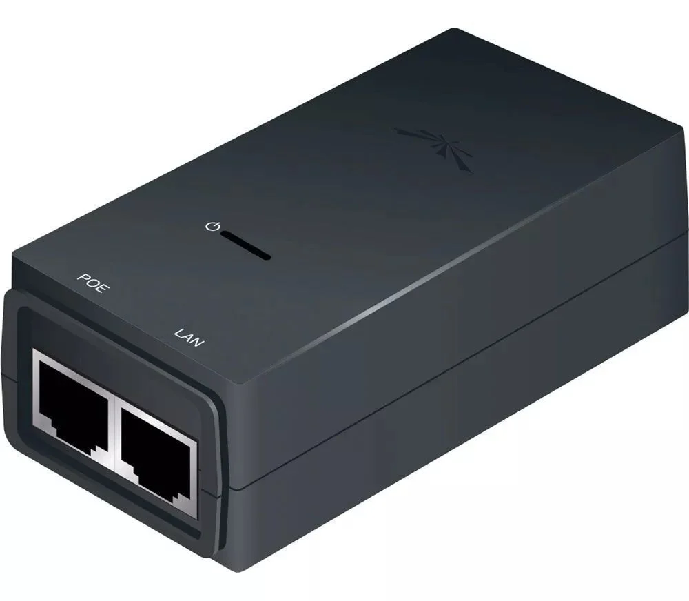 Fonte Poe, Ubiquiti Networks, 48v, 0.5a, Unifi Gigabit, Poe-48-24w-g-br, Unifi