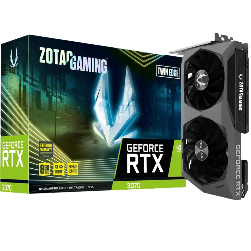 Placa De Vídeo Geforce RTX 3070 8GB GDDR6 KaBuM