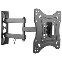 Suporte para Tv Led e Lcd, de 23" a 42", articulado, inclinação, passador de cabos - St210a.