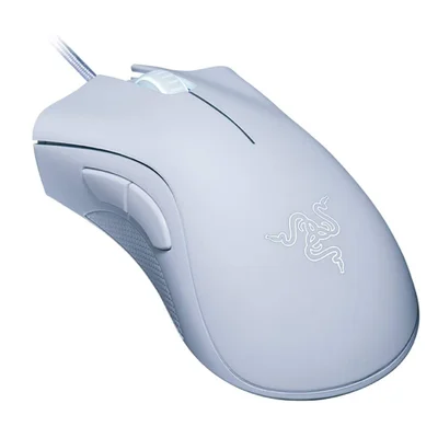 Mouse Gamer Razer Deathadder Essential, 6400DPI, 5 Botões – Branco