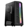 Gabinete Gamer Aerocool, Mid Tower Prime, RGB, Lateral de Vidro, Preto - 72999