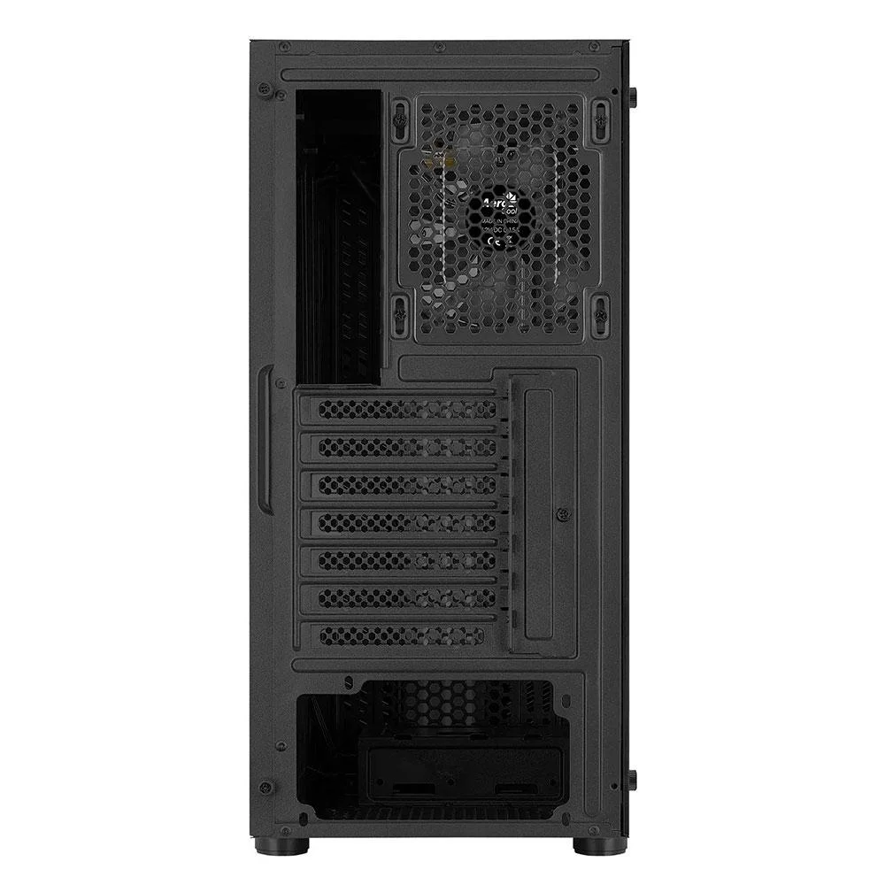Gabinete Gamer Aerocool, Mid Tower Prime, RGB, Lateral de Vidro, Preto - 72999