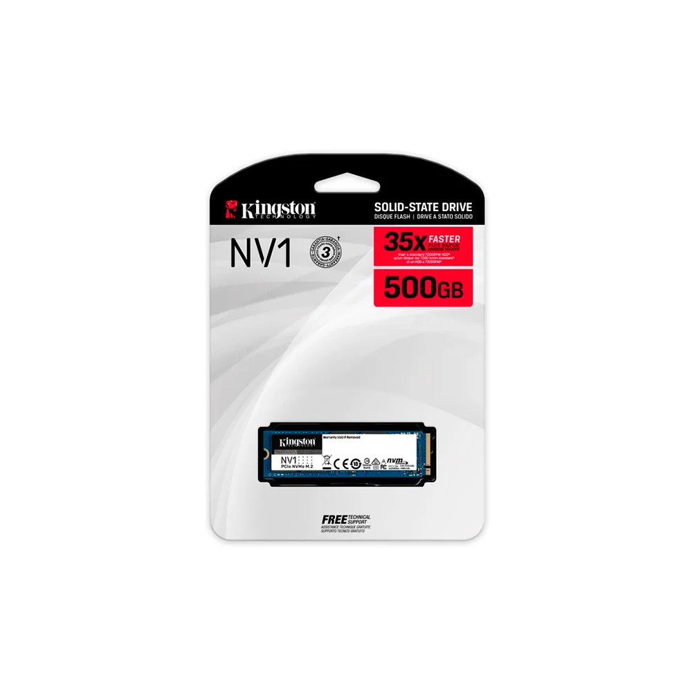 新品 未開封 Kingston SSD NV1-E 500GB M.2 2280 SSD Kingston Nv1 500gb m2 2280 Nvme