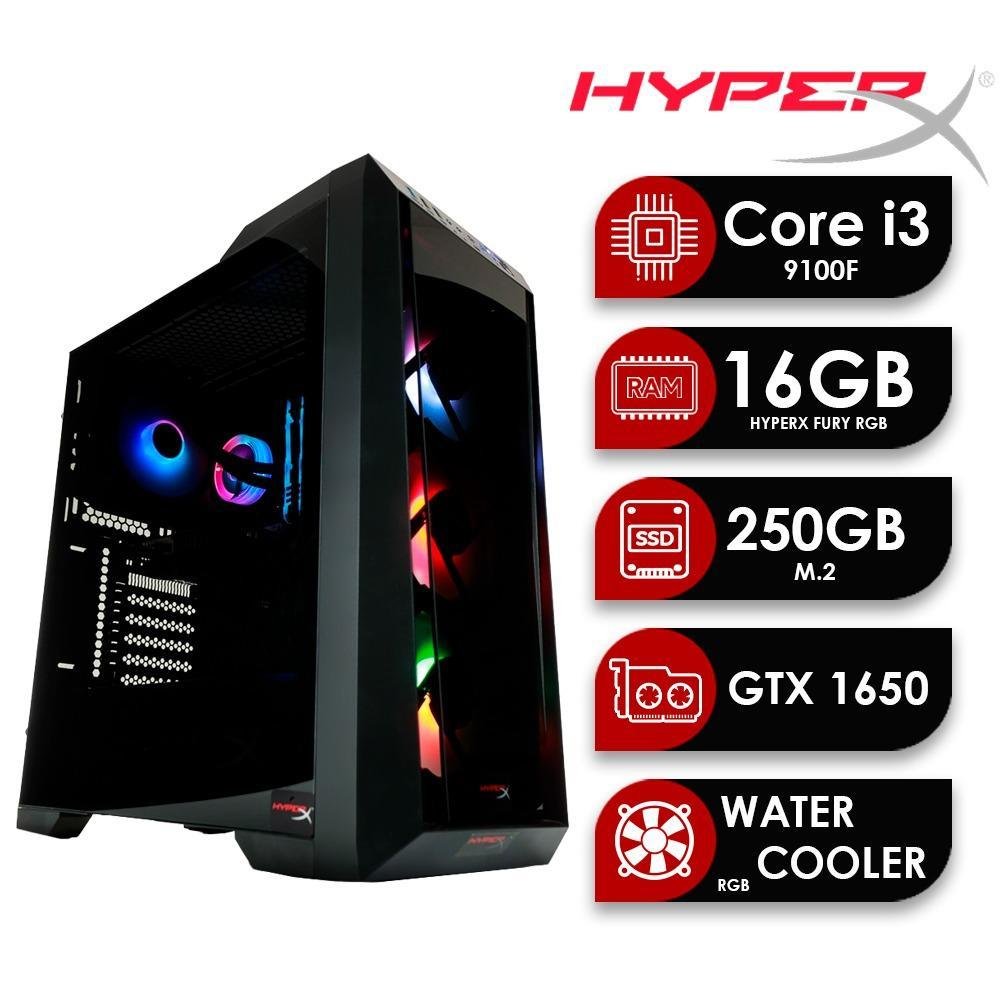 Computador Gamer Hyperx Intel I3 9100f