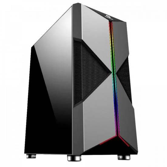 Gabinete Gamer Mid Tower Holt Rgb Fortrek Gabinete Gamer Mid Tower Holt Rgb Fortrek