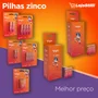 Pilha Zinco AAA Elgin, 4 Unidades