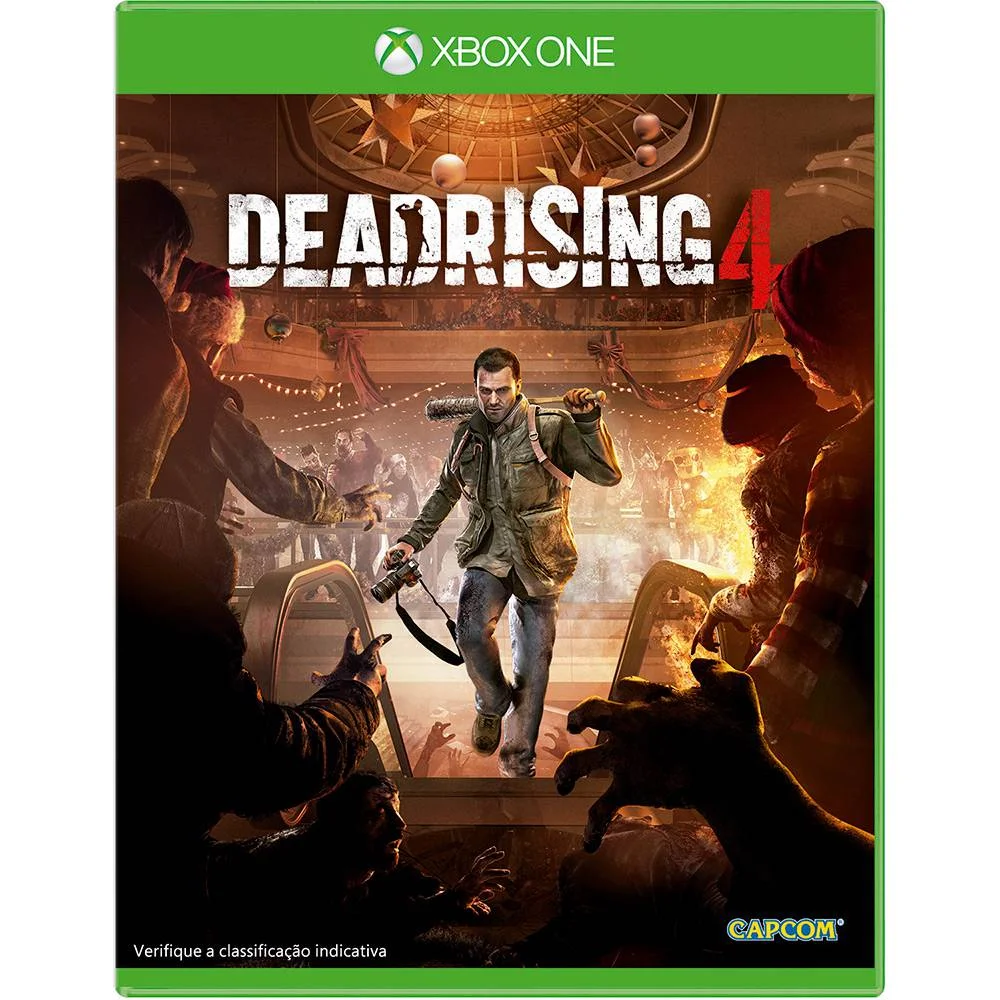 Jogo Dead Rising 4 Mídia Física Para Xbox One Jogo Dead Rising 4 Mídia Física Para Xbox One