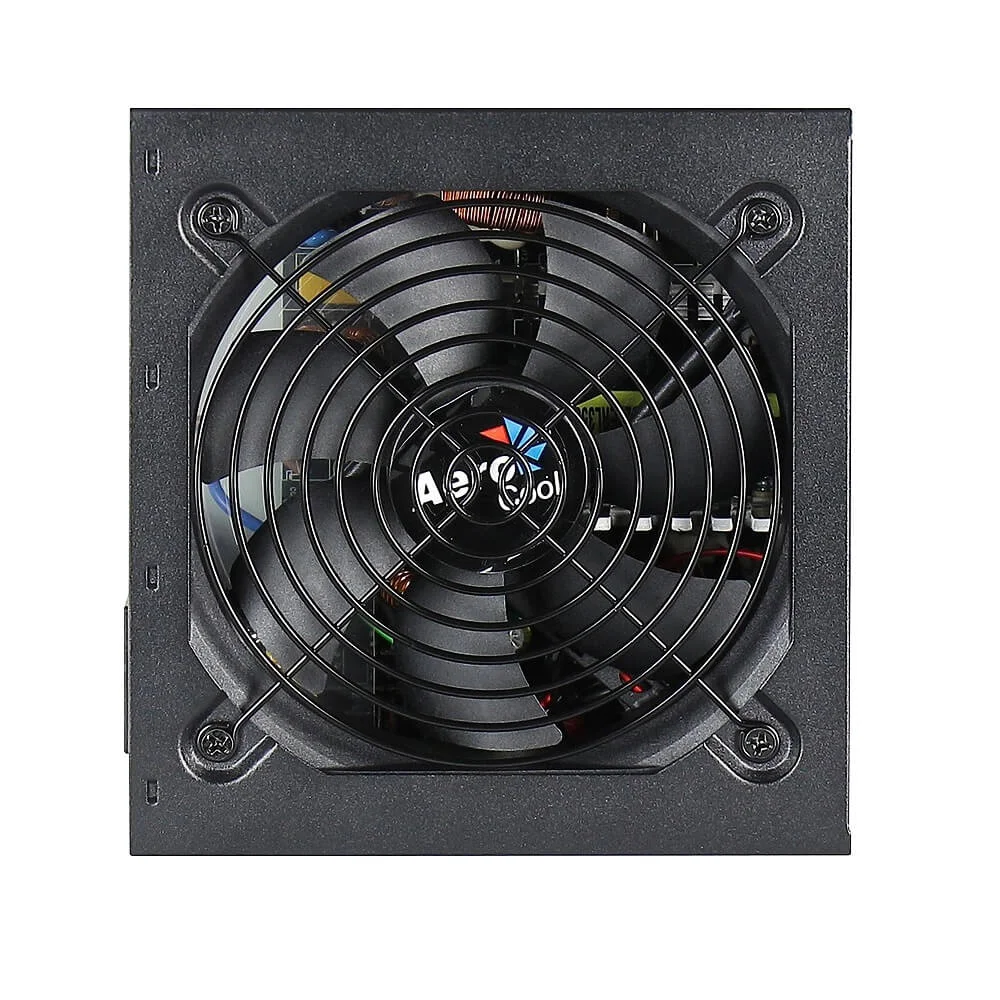 Fonte Gamer Aerocool ATX KCAS, 700W, Sem Cabo, Preto - EN53381 Fonte Gamer Aerocool ATX KCAS, 700W, Sem Cabo, Preto - EN53381