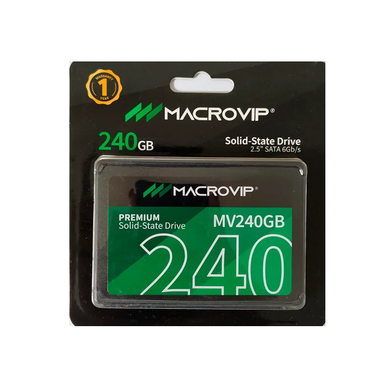 SSD 240GB, Sata III, Macrovip, 500mb/s a 450mb/s - Mv240gb SSD 240GB, Sata III, Macrovip, 500mb/s a 450mb/s - Mv240gb