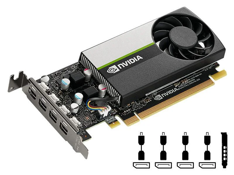 新品未開封 PNY NVIDIA T1000 8GB Placa De Vídeo Nvidia PNY Quadro Turing T1000