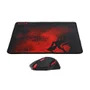 Mousepad+mouse Sem Fio Gamer Redragon M601 Preto E Vermelho