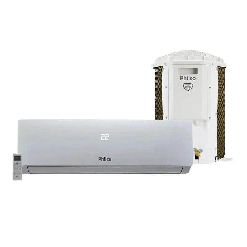 Ar Condicionado Split Philco Hi Wall 12.000 Btu/h Frio Monofásico Branco Pac12000tfm12 - 220v Ar Condicionado Split Philco Hi Wall 12.000 Btu/h Frio Monofásico Branco Pac12000tfm12 - 220v