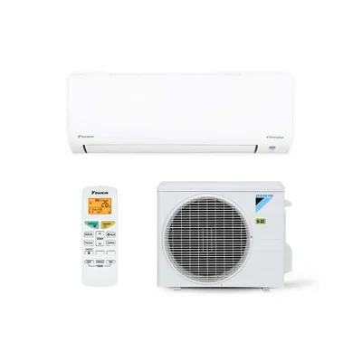 Ar Condicionado Split HW Inverter Ecoswing Smart R-32, Daikin 12000 Btus, Frio, 220V Mono - FTKP12Q5VL
