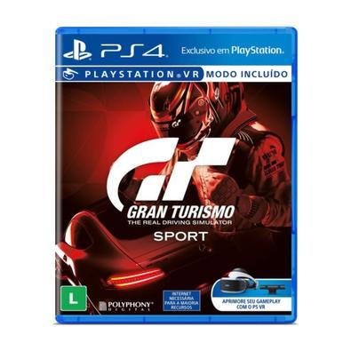 Imagem do produto Gran Turismo Sport PS4 - Físico em Kabum