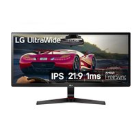 Monitor Gamer LG  29" UltraWide Full HD, 75Hz, DisplayPort, HDMI, VESA FreeSync, Preto - 29UM69G-B