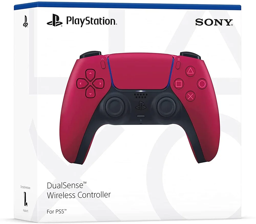 Controle Sem fio PS5 DualSense Sony, Cosmic Red