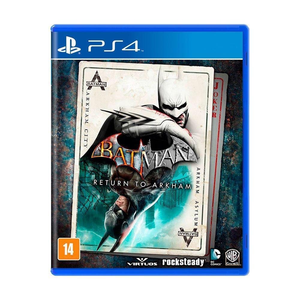 Jogo Batman Return To Arkham PS4 KaBuM