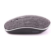 Mouse Oex Twill Sem Fio Bluetooth Em Tecido Ms600 Cinza - Oex