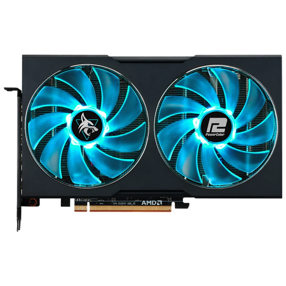 Placa Power Color Radeon Axrx 6600 KaBuM