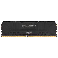 Memória Crucial Ballistix, 8GB, 2666MHz, DDR4, CL16, 1.35V, Preto - PC4-21300