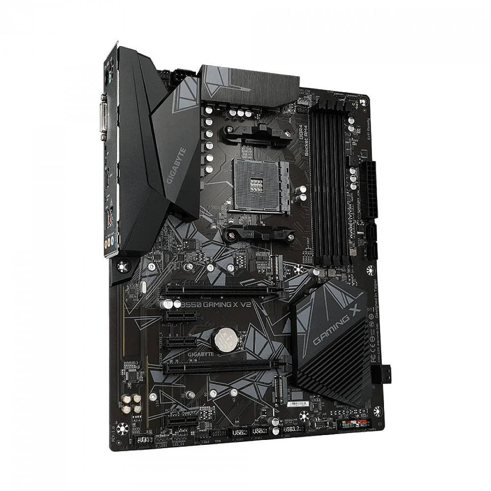 Placa-Mãe Gigabyte B550 Gaming X V2, AMD AM4, ATX, DDR4, RGB Placa-Mãe Gigabyte B550 Gaming X V2, AMD AM4, ATX, DDR4, RGB