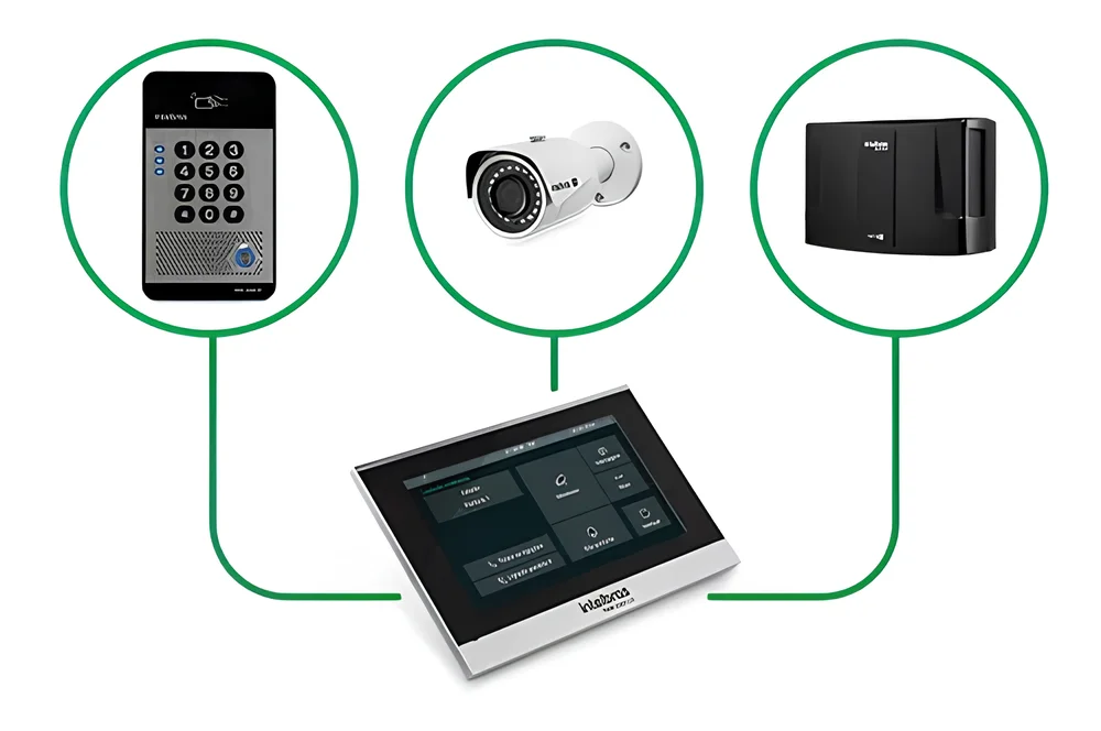 Terminal De Video Ip Universal Tvip 3000 Wifi Preto