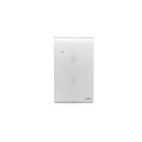 Interruptor Inteligente Alpha 100-2 Com Dois Botões, Compatível Com Google Assistant E Alexa