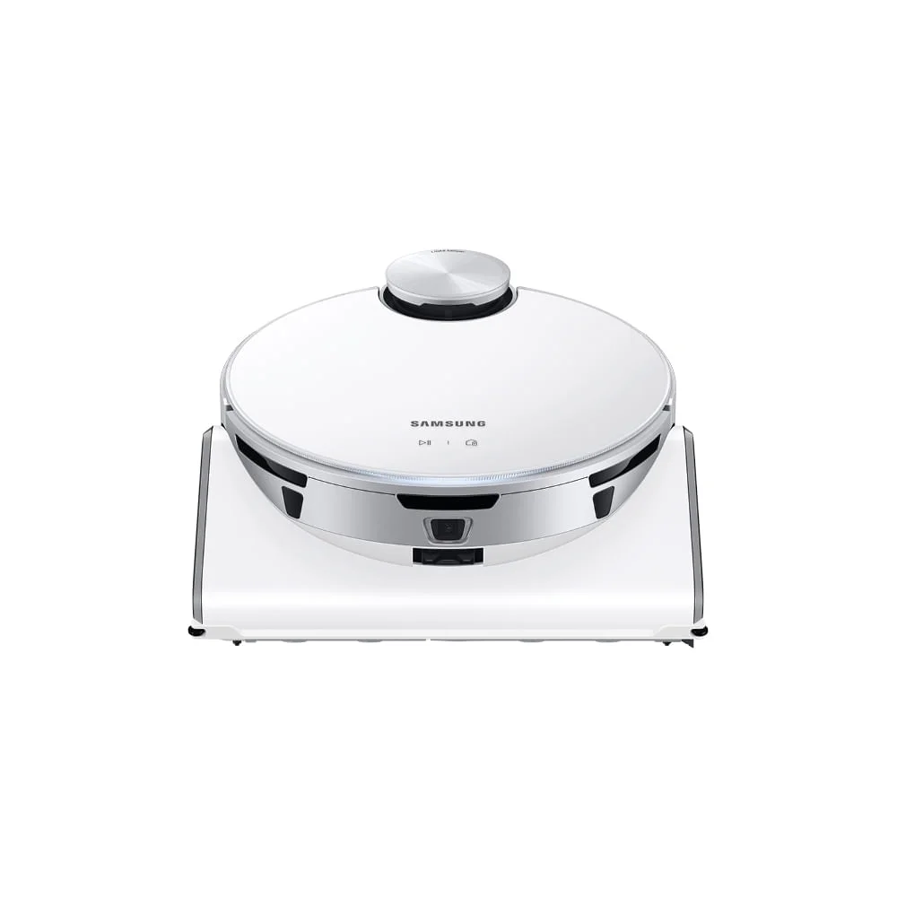 Robô Aspirador De Pó Samsung Jet Bottm Ai+, Wi-fi E Câmera De Monitoramento Branco 127v Robô Aspirador De Pó Samsung Jet Bottm Ai+, Wi-fi E Câmera De Monitoramento Branco 127v