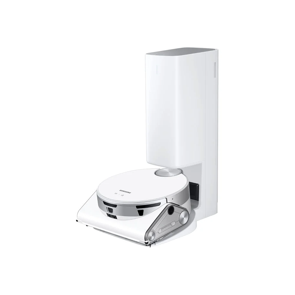 Robô Aspirador De Pó Samsung Jet Bottm Ai+, Wi-fi E Câmera De Monitoramento Branco 127v Robô Aspirador De Pó Samsung Jet Bottm Ai+, Wi-fi E Câmera De Monitoramento Branco 127v