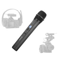Microfone De Mão Sem Fio Boya By-whm8 Pro Com Transmissor Wireless