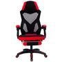 Cadeira Gamer, Prizi Infinity, Até 150Kg - Vermelha