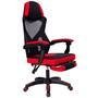 Cadeira Gamer, Prizi Infinity, Até 150Kg - Vermelha