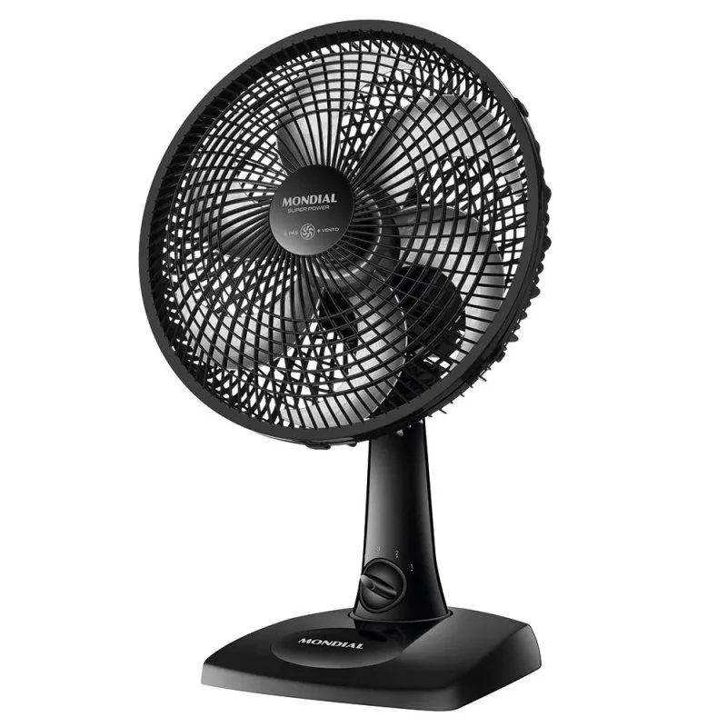Ventilador Mondial Vsp30, 30cm, 6 Pas, Preto, 220v Ventilador Mondial Vsp30, 30cm, 6 Pas, Preto, 220v