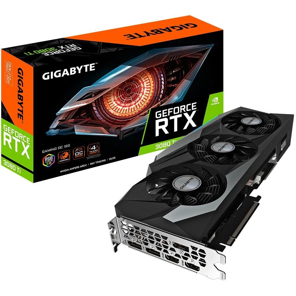 Placa de Vídeo Gigabyte NVIDIA GeForce RTX 3080