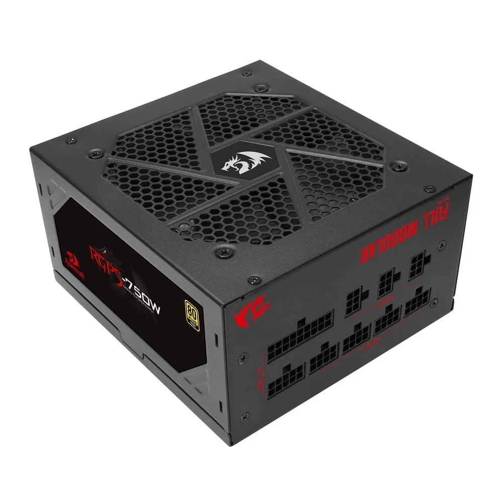 Fonte Atx, Redragon, Rgps-750w, 80 Plus Gold, 750w, Full Modular - Gc-ps009 Fonte Atx, Redragon, Rgps-750w, 80 Plus Gold, 750w, Full Modular - Gc-ps009