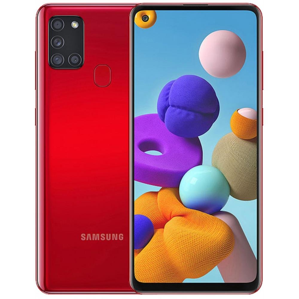 Smartphone Samsung Galaxy A21s 64gb Vermelho