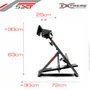 Suporte Para Volante Extreme Simracing, Cockpit Simulador Sxt V2, Cinza, Logitech G27,g29,g920,g923, Fanatec, Thrustmaster, Simagic